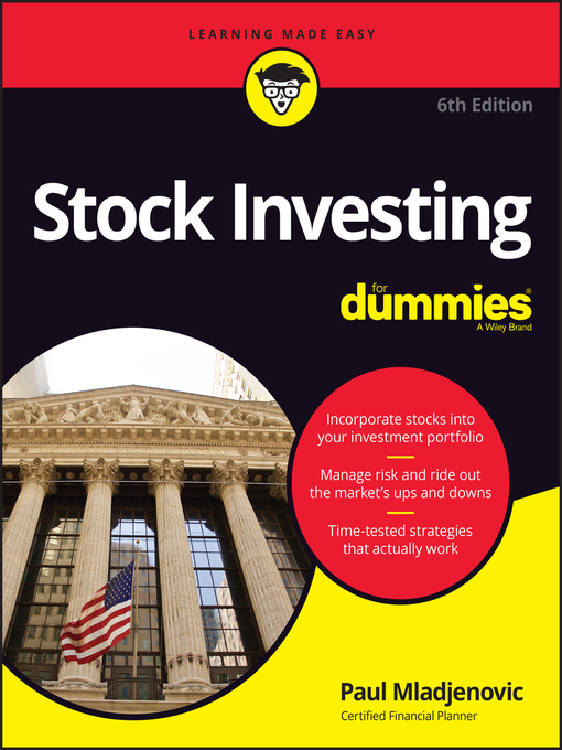 Cover image for Stock Investing For Dummies